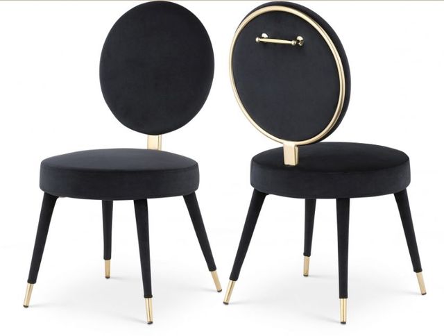 Meridian Furniture Brandy Black Dining Chair-3