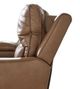 Signature Design by Ashley® DeepWakes Caramel Power Recliner with Adjustable Headrest-4