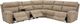 Signature Design by Ashley® Next-Gen 6-Piece Sand Power Reclining Sectional-1
