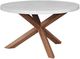 John Thomas Furniture® Parks Shenandoah Brown/White Stone/Teak Outdoor Table-0