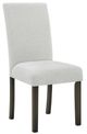 New Classic® Home Furnishings Carissa Espresso/Stone Dining Side Chair-0
