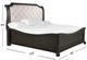 Magnussen Home® Bellamy Beige/Peppercorn California King Upholstered Sleigh Bed-2