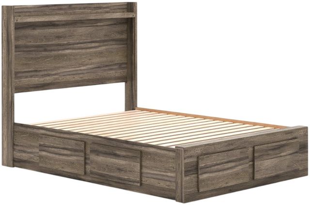 Signature Design by Ashley® Baystorm Brown Youth Full Storage Panel Bed-0