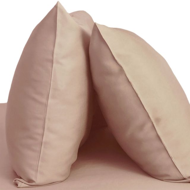 Cariloha Resort 2-Piece Bamboo Viscose Blush King Pillow Case Set-1