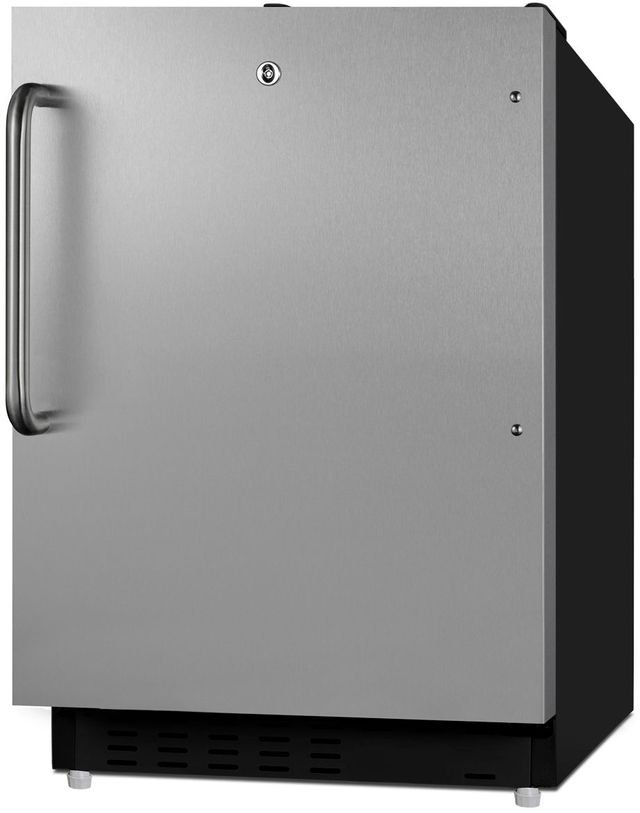 Summit® 2.7 Cu. Ft. Stainless Steel Under the Counter Refrigerator-5