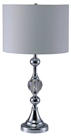Furniture of America® Emi Silver Table Lamp-0