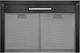 Broan® Elite EW43 Series 30" Black Stainless Steel Convertible T-Style Wall Mount Chimney Range Hood-4