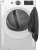 GE® 7.8 Cu. Ft. White Smart Front Load Electric Dryer with Steam and Sanitize Cycle-2