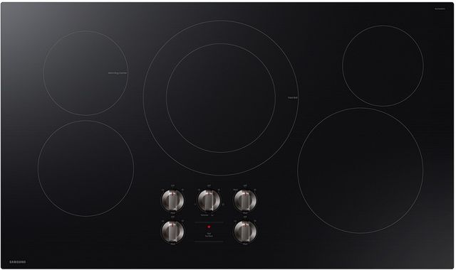 Samsung 36" Black Electric Cooktop
