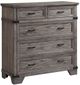 Intercon Forge Wire Brushed Steel Gray Media Chest-0