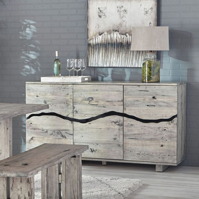 Napa Furniture Design Renewal Weathered Natural Driftwood Occasional Buffet-1