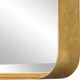 Uttermost® Crofton Antiqued Gold Leaf Large Mirror-5