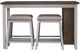 Liberty Furniture Brook Creek 5-Piece Brown/White Counter Height Dining Set-4