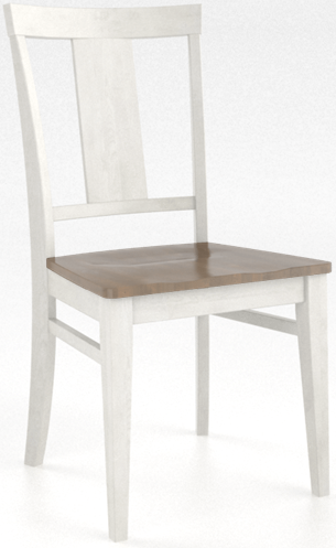 Canadel® Core Weathered Gray Washed Finished Wood Chair-0