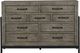 Signature Design by Ashley® Brennagan 4-Piece Gray King Storage Panel Bed Set-4