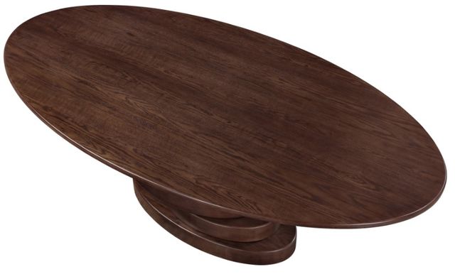 Meridian Furniture Moriah Brown 90" Dining Table-2