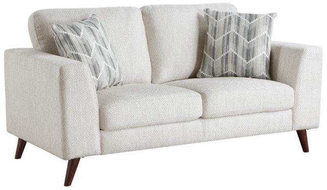 Homelegance® Broadway Silver Cloud Loveseat-0