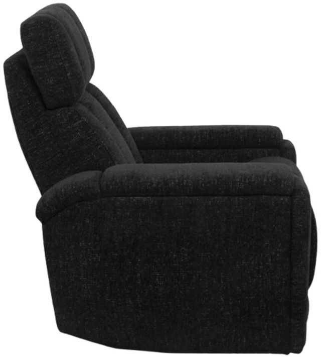 Parker House® Phoenix Cabot Ebony Power Recliner with Power Headrest and Lumbar-3
