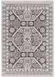 Surya Eagean Charcoal/Off-White 4'x6' Area Rug-0