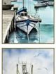 Crestview Collection Nassau 2 4-Piece Blue Wall Art Set-1