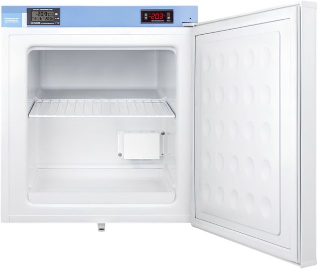 Accucold® by Summit® MED2 Series 19" 1.4 Cu. Ft. White Compact All Freezer-1