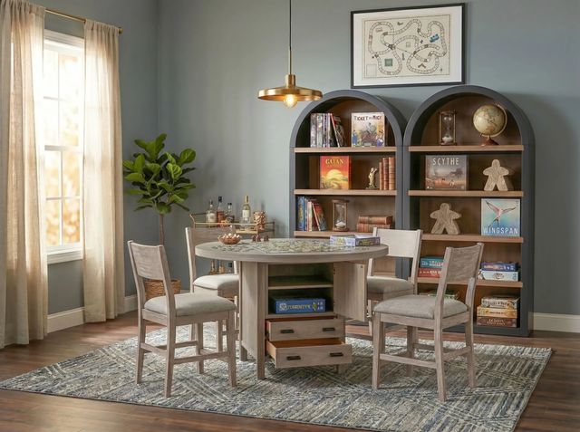 Sunny Designs™ Walton Wheat Game Table with Storage-1