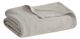 Olliix by Madison Park Freshspun Basketweave Grey Full/Queen Cotton Blanket-0