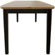 Mavin Customizable 84" Boat Extendable Dining Table with 2 Leaves-2