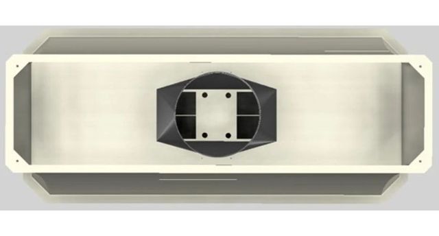 Vent-A-Hood® Designer Series 66" Biscuit Island Range Hood-2