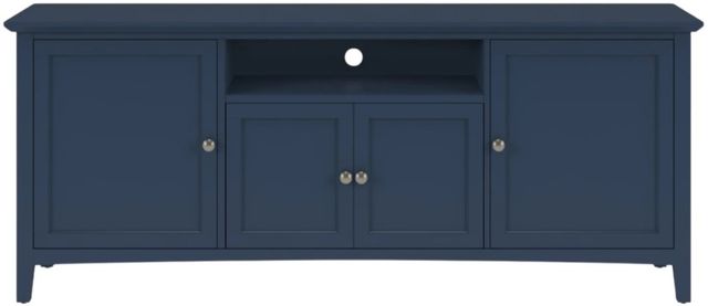 Modus Furniture Grace Blueberry 74" Entertainment Console-2