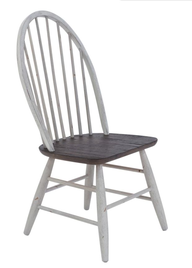 Liberty Furniture Farmhouse 5-Piece Brown/White Dining Set-2
