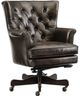 Hooker® Furniture EC Theodore Natchez Brown/Poetic License Tobacco Swivel Tilt Executive Chair-0