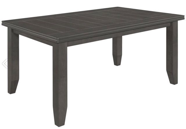 Coaster® Dalila 5-Piece Dark Gray Rectangular Dining Table Set-1