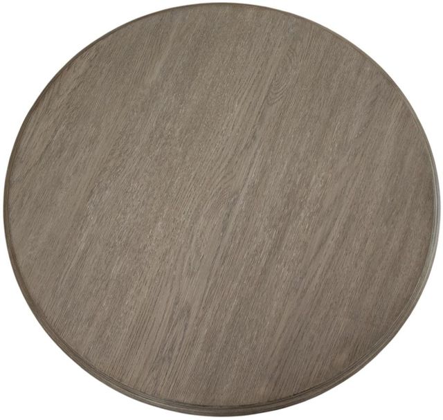 Riverside Furniture Jameson Antique Oak Coffee Table with Pale Taupe Base-3