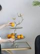A & B Home Silver Iron Branch 2-Tier Tray-3