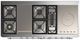 Ilve® Majestic III 60" Midnight Blue Pro Style Dual Fuel Natural Gas Range with French Top and Chrome Trim-3