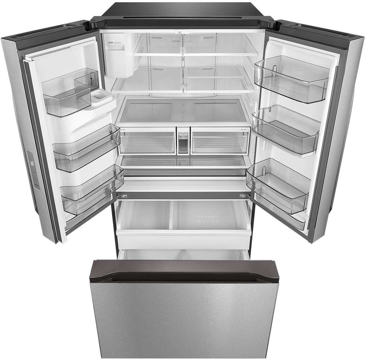 Midea French Door Refrigerator - Thumbnail 3