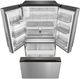 Midea® 36" 29.3 Cu. Ft. Stainless Steel French Door Refrigerator with Dual Icemakers-2