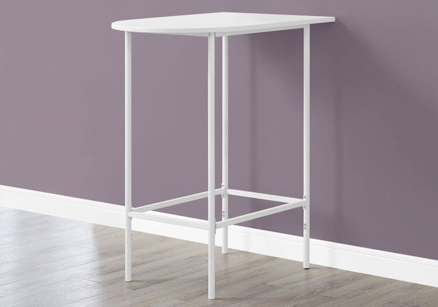 Monarch Specialties Inc. White Pub Table-2