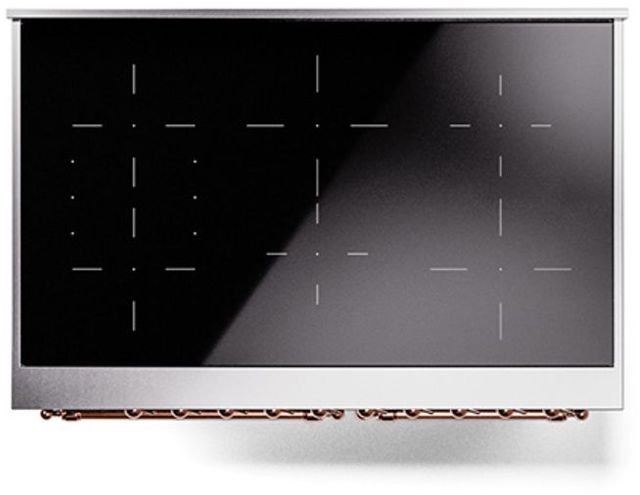 Ilve® Nostalgie II Series 40" Emerald Green Pro Style Induction Range-2
