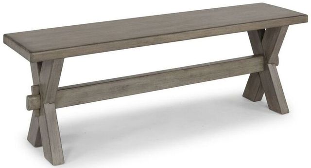 homestyles® Mountain Lodge Gray Dining Bench-1