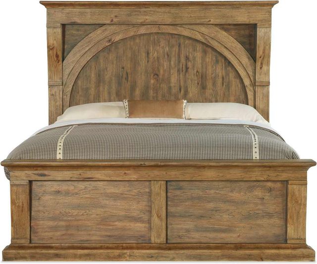 Hooker® Furniture Big Sky Vintage Natural King Corbel Bed-2