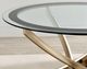 Coaster® Brooke 2-Pieces Rose Brass Occasional Table Set-3