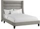 Parker House® Jacob Luxe Light Gray King Upholstered Panel Bed-0