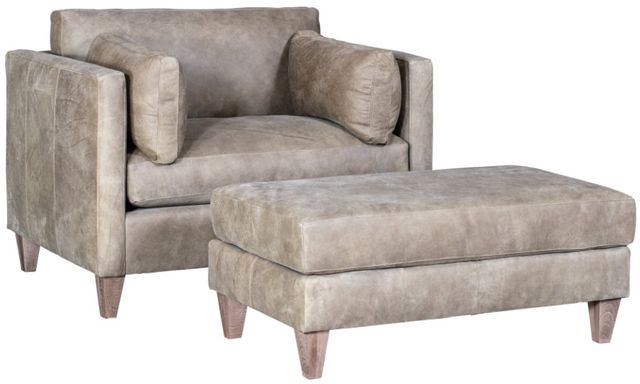 Mayo Furniture Customizable Leather Accent Chair-0