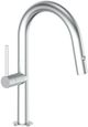 ZLINE Voltaire Brushed Nickel Pull Down Single Handle Kitchen Faucet-0