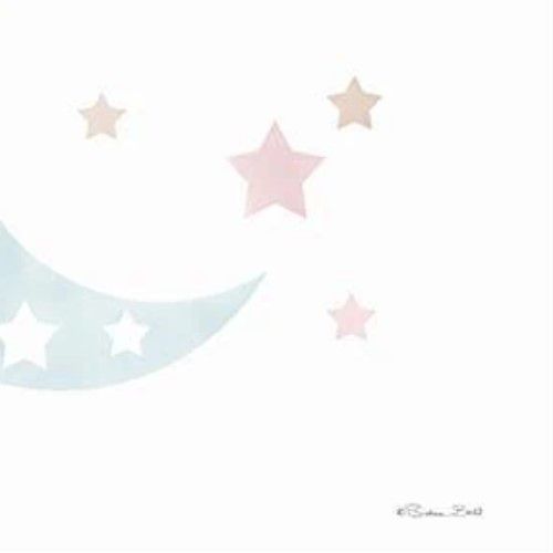 Classy Art Watercolor Moon by Susan Ball Wall Art-1