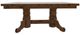 Mavin Customizable Rectangular Plank Extendable Dining Table with 18" Leaf-1
