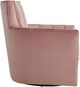 Elements International Loden Royale Blush Swivel Chair-2