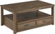 Hammary® Costa Way Hamilton Deep Brown Rectangular Coffee Table-0